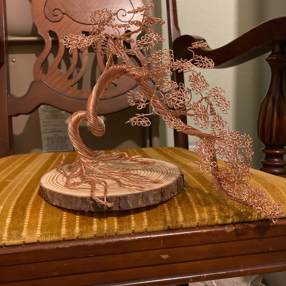 Albrecht Collection Wire Bonsai Tree